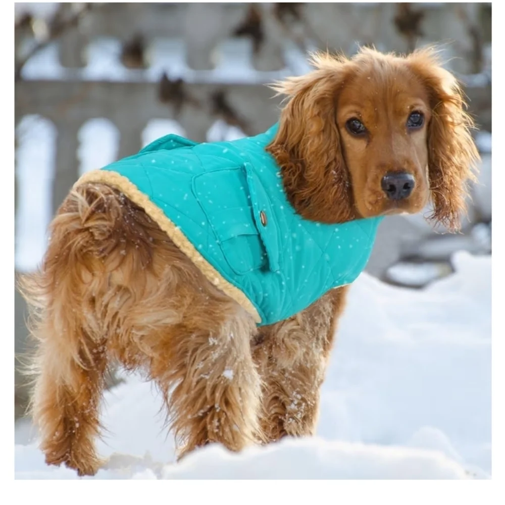 Dog Warm Quilted Puffer Coat XL NWT